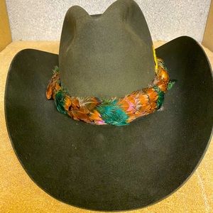 P.M.M Western Wear Brown Felt Cowboy Hat